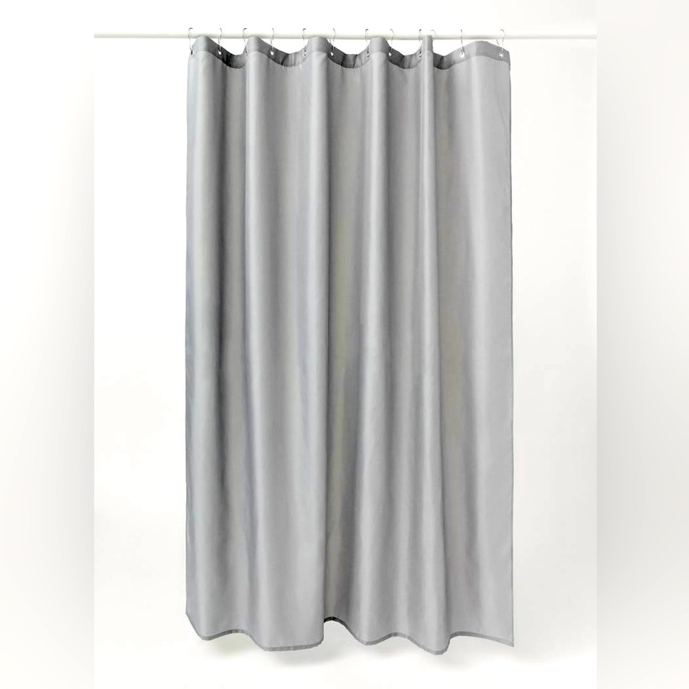 HM Home light gray 100% polyester 71 x 79 Shower/Window curtain Panel